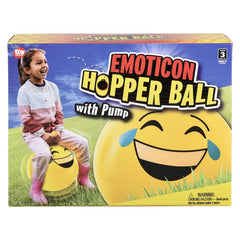 18" Emoticon Hopper Ball LLB kids toys