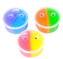 1.5" TWO-TONE AMOEBA PUTTY LLB Slime & Putty