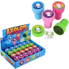 1.40" Axolotl Stampers 24ct LLB kids toys