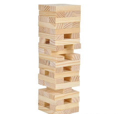 6" WOODEN TOWER GAME LLB Kids Toys