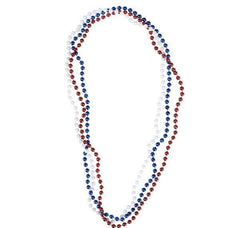 33" 7MM PATRIOTIC BEADS LLB kids toys