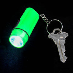 2" PLASTIC FLASHLIGHT KEYCHAIN LLB Keychain