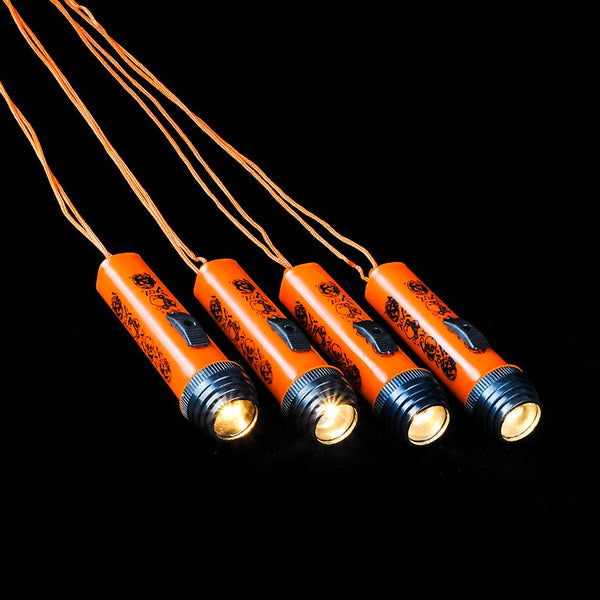 HALLOWEEN FLASHLIGHT NECKLACE LLB kids toys