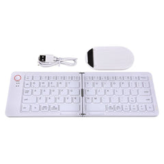 11.25" Folding Wireless Keyboard With Mobile Holder