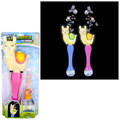 12.5" Llama Light-Up Bubble Blower LLB Light-up Toys