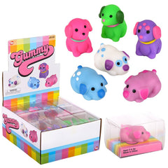 1.5" Gummy Dog Assortment LLB kids toys