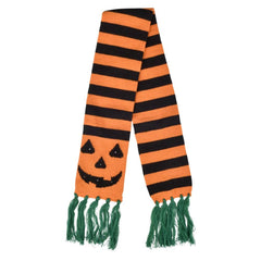 Light-Up Jack O Lantern Scarf 35"- Halloween  -LLB Toys