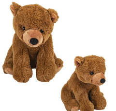 7.5" EARTH SAFE BUDDIES GRIZZLY BEAR LLB Plush Toys