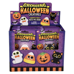 Halloween Growing Characters 1.75"-2" 12ct- LLB Toys