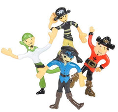 3.75" BENDABLE PIRATES LLB kids toys