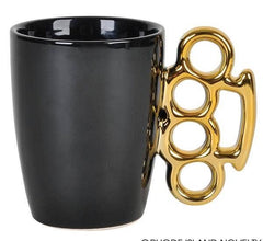 BRASS KNUCKLE BLACK MUG LLB kids toys