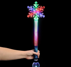 21" SNOWFLAKE MAGIC BALL WAND LLB kids toys