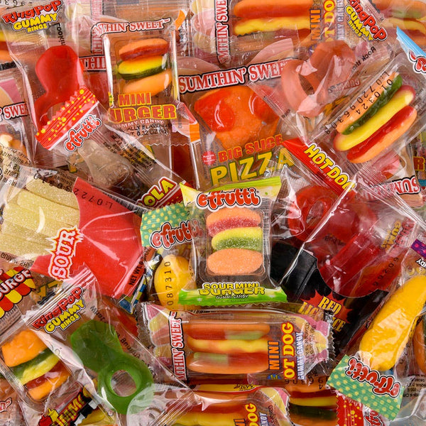 Gummy Candy Mix (1000pcs/case) LLB Candy