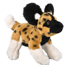 8" ECO POUNCE PAL AFRICAN WILD DOG LLB Plush Toys