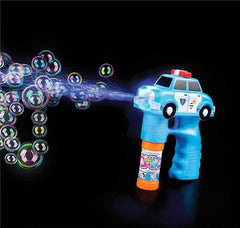 5" LIGHT AND SOUND POLICE CRUISER BUBBLE BLASTER  kids toys