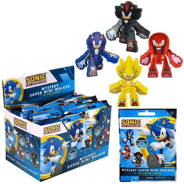 Sonic The Hedgehog Mini Walker Mystery Pack 36ct  kids toys