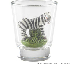 ZEBRA DECORATIVE SHOT GLASS LLB kids toys