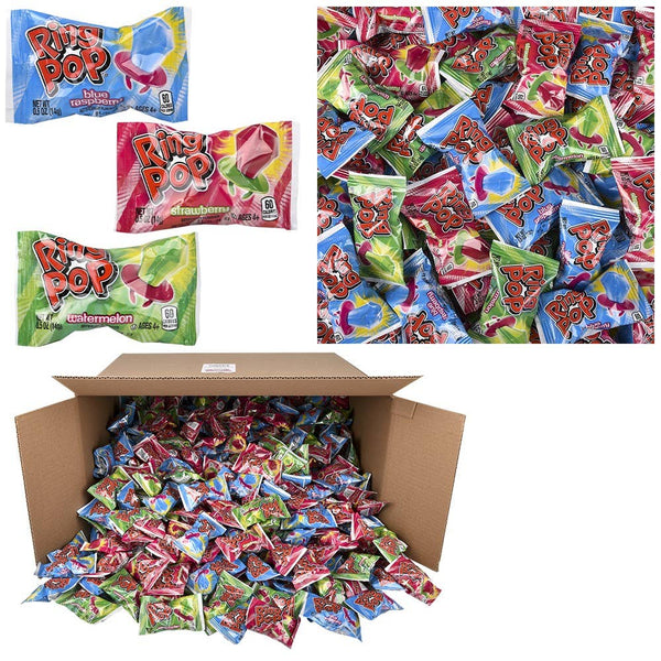 Ring Pop Lollipop Bulk 600ct (K) LLB Candy