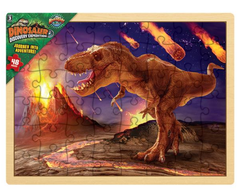 15.75" x 11.75" 48PC DINOSAUR PUZZLE LLB Puzzle