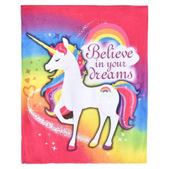 50" X 60" Unicorn Blanket Plush LLB Plush Toys