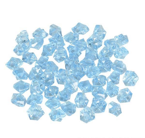 BLUE ACRYLIC ICE BULK- 13500 pc LLB kids toys