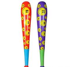 42" SMILEY FACE BASEBALL BAT INFLATE  Inflatable Toy