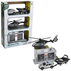 Northern Trek Die Cast Rescue Center - LLB Toys