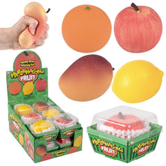 Marshmallow Fruit 2.5" 12ct- LLB Toys