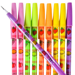 5" POP-A-POINT FRUIT PENCIL LLB Stationary